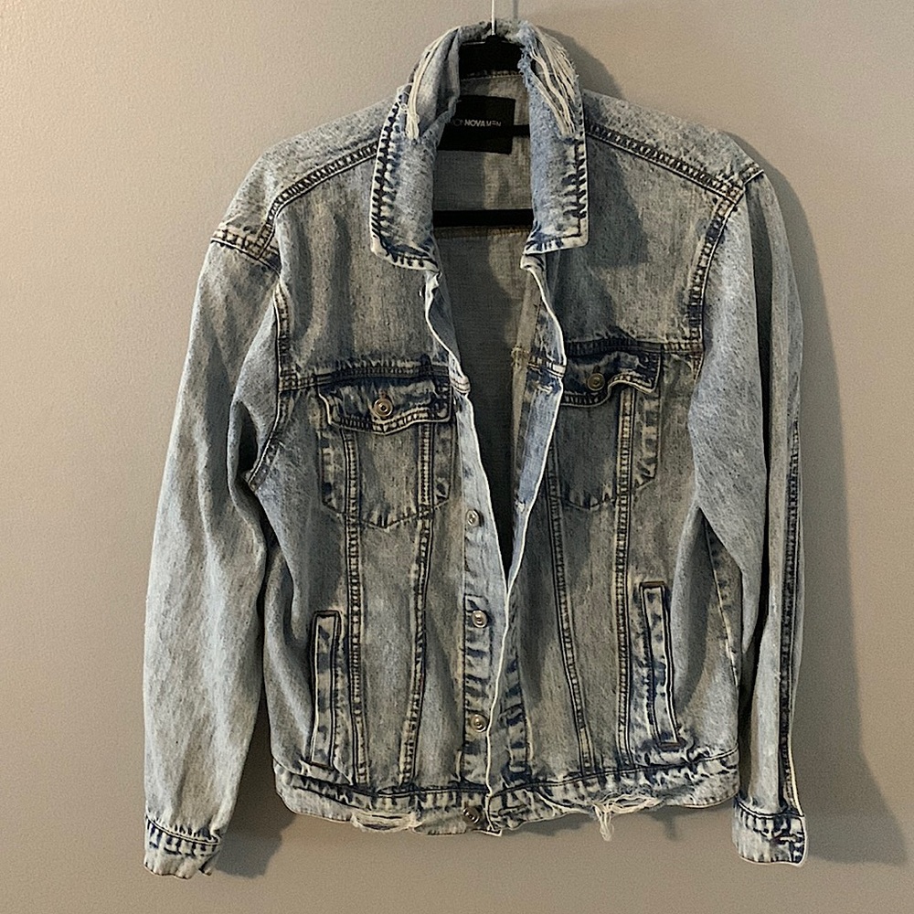 Fashion Nova Men Denim Jacket
